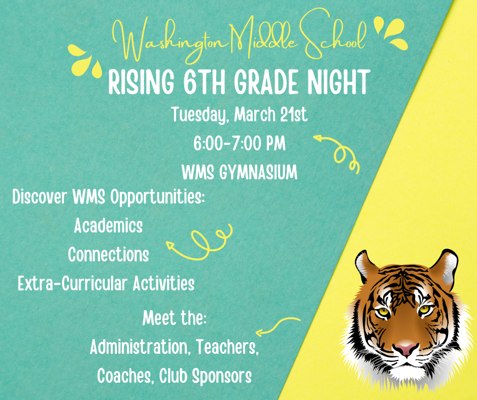 WMS Rising 6th Grade Night