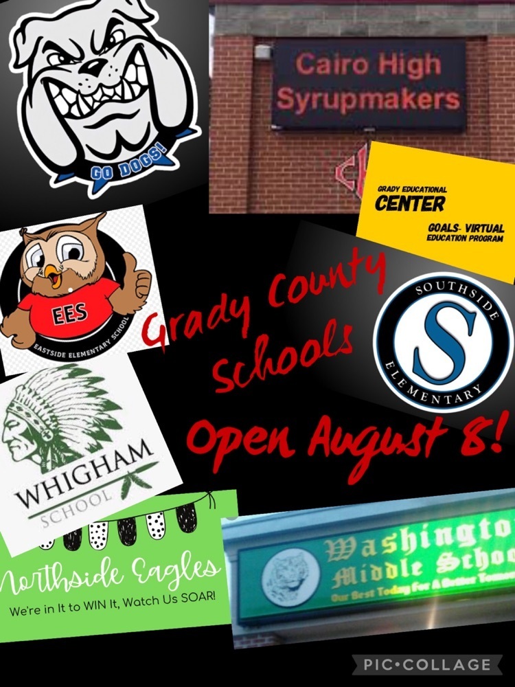 School Opens August 8