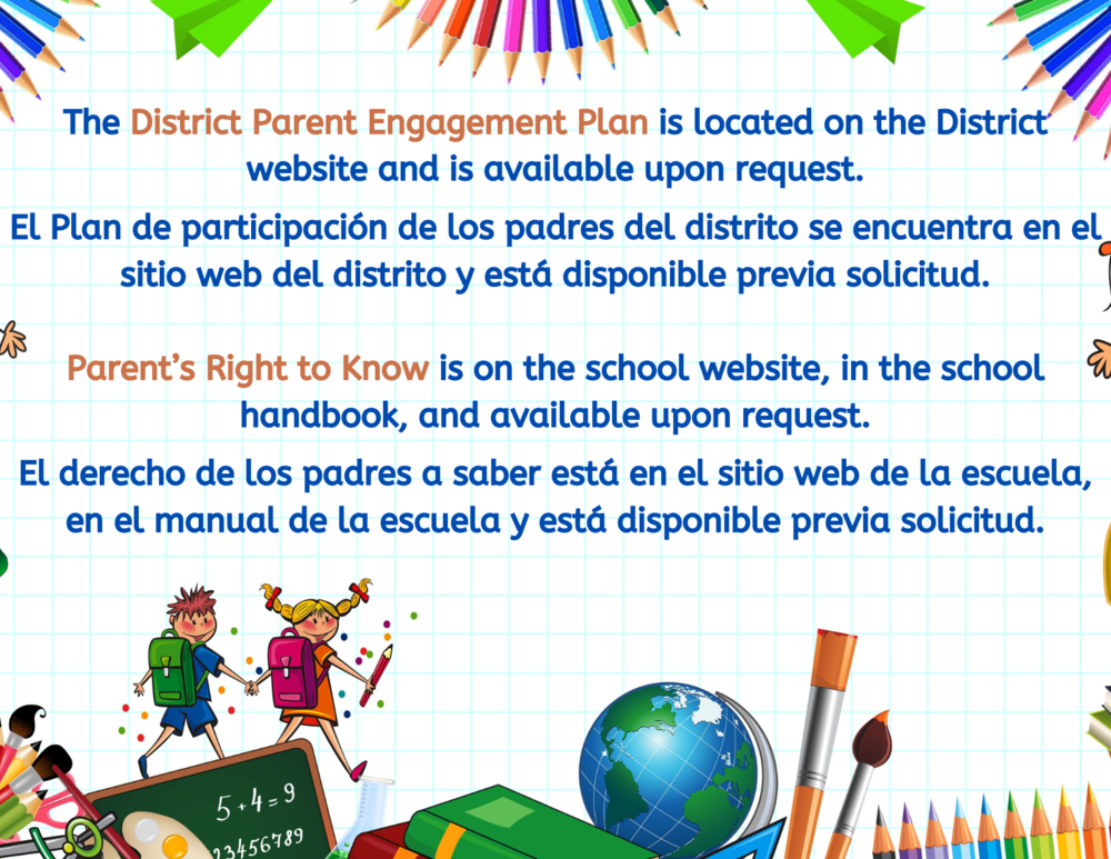 District Parent Engagement and Parent's Right to Know Whigham