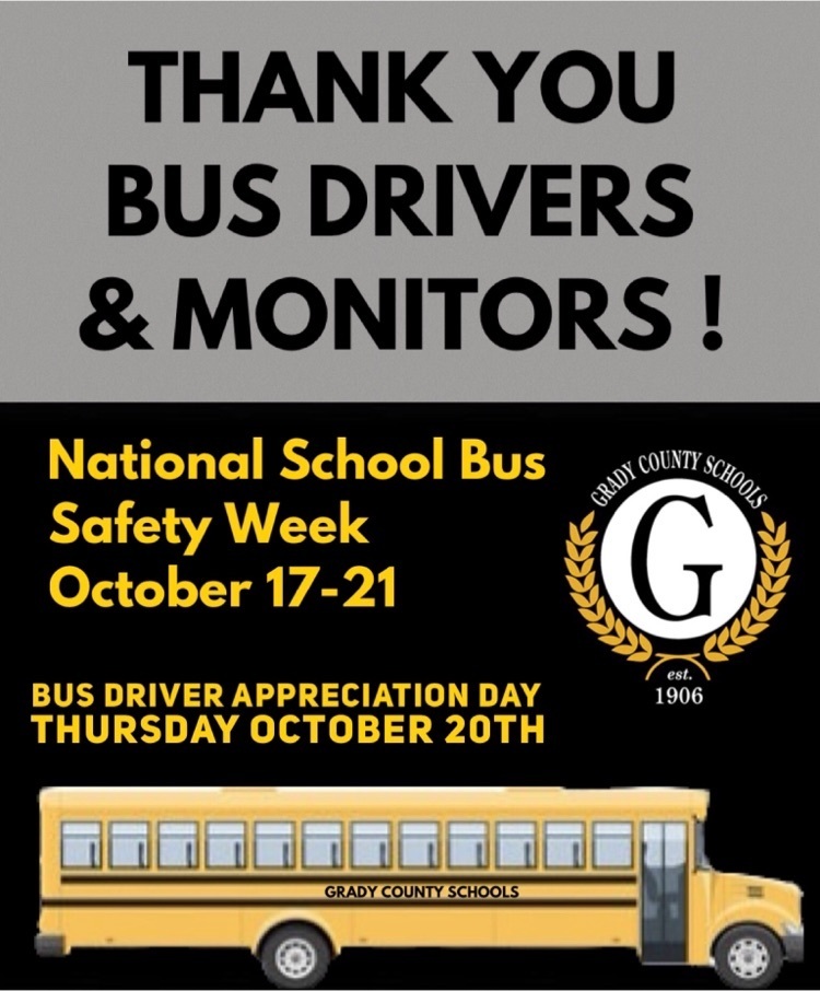 Bus Safety Week Oct 17-21
