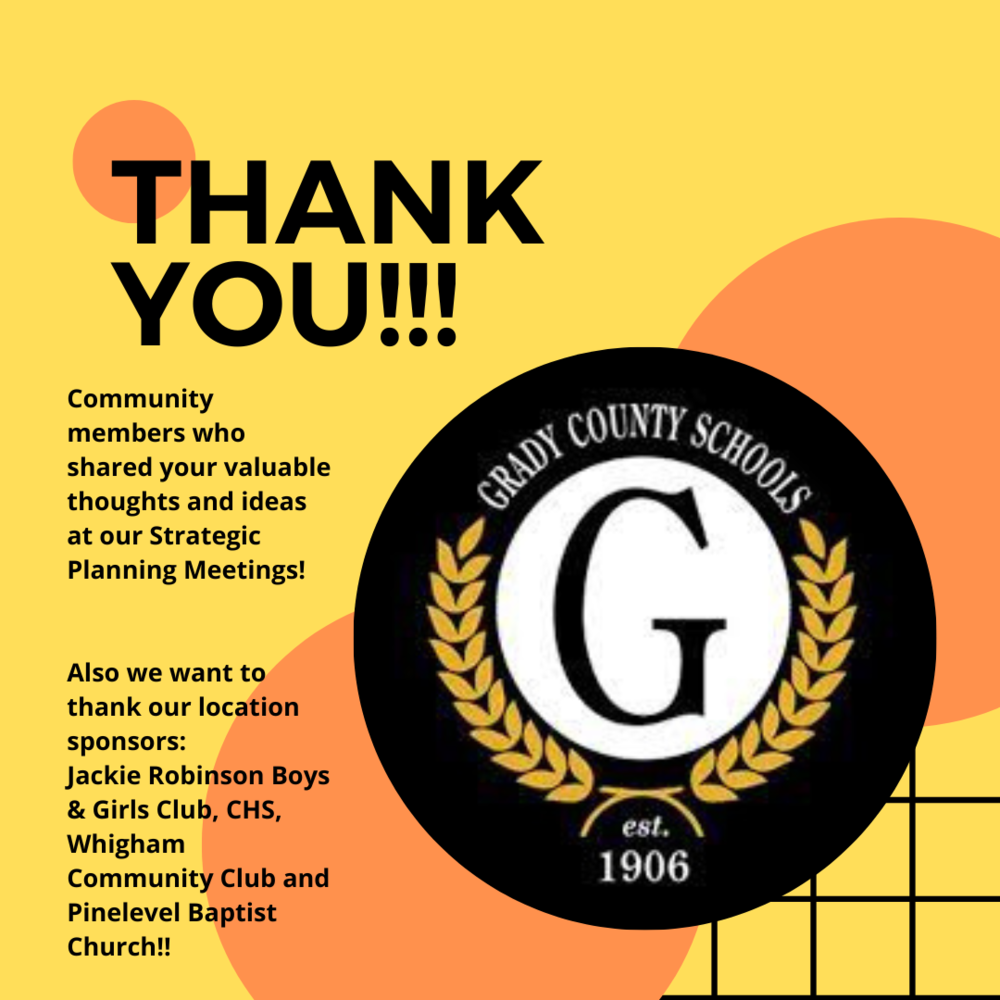 Thank you Grady County