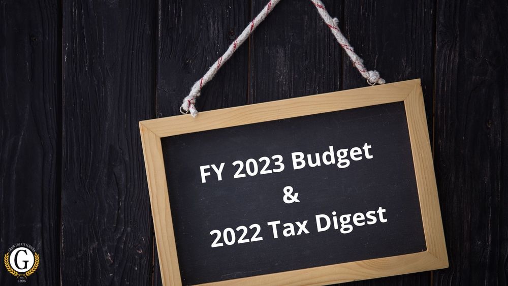 FY 2023 Budget & 2022 Tax Digest