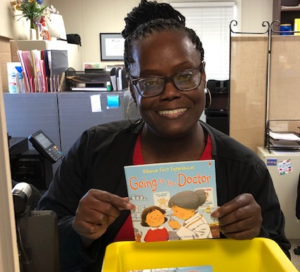 Health Office receives books