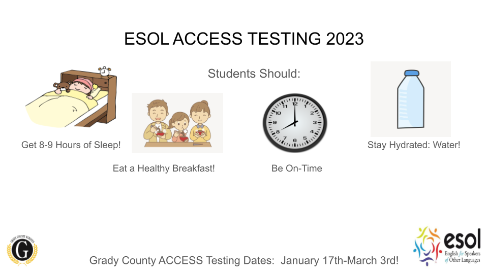 ESOL Access Testing 2023