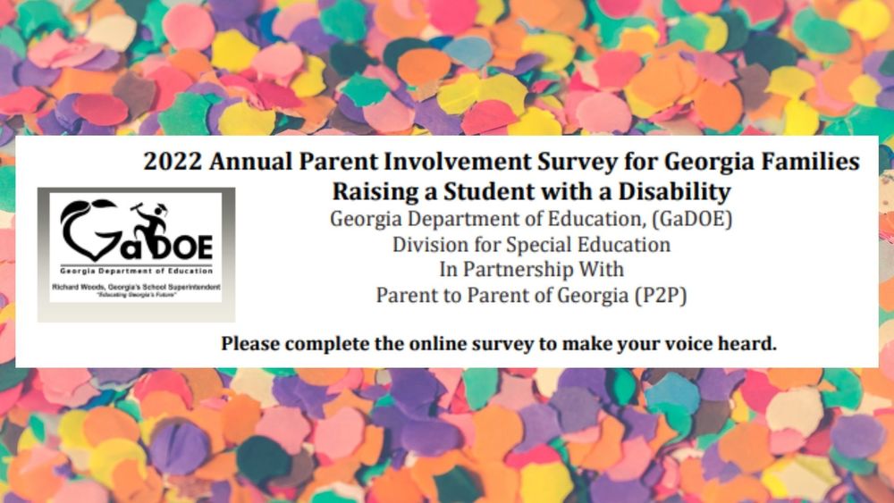 2022 Annual Parent Involvement Survey
