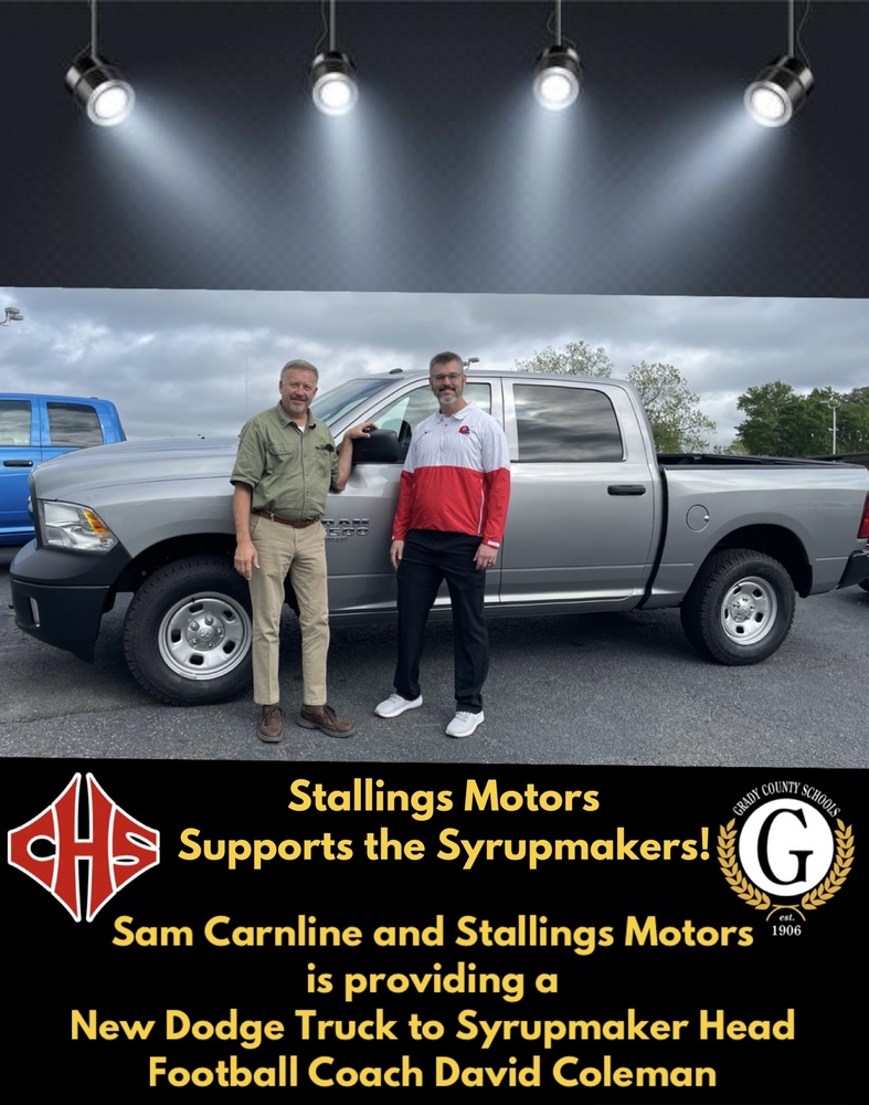 Stallings Motors Supports the Syrupmakers